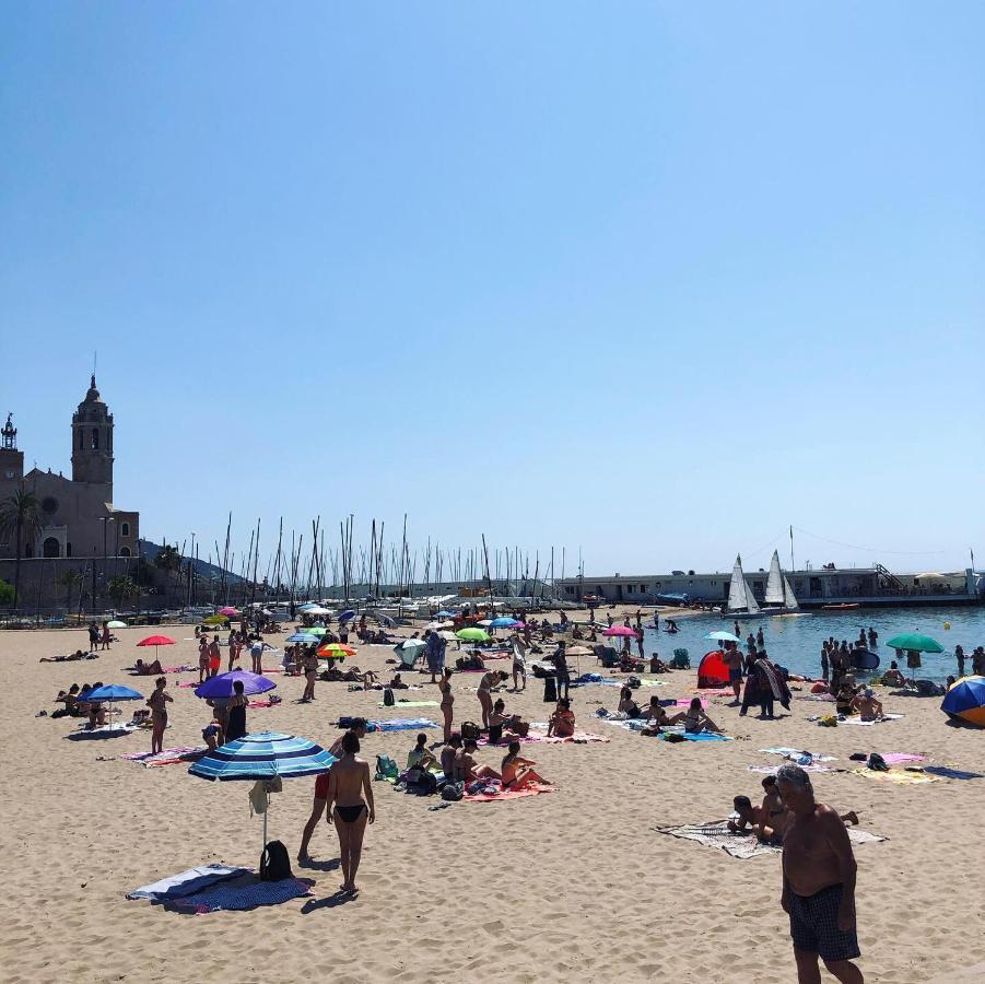 סיטגס Fragata Beach Seaview מראה חיצוני תמונה